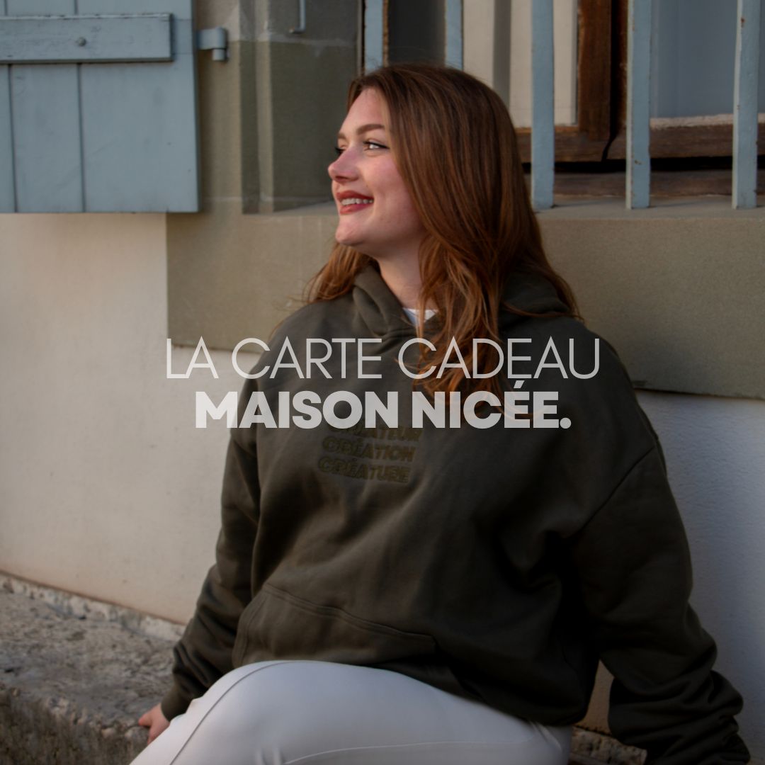La carte cadeau Maison Nicée