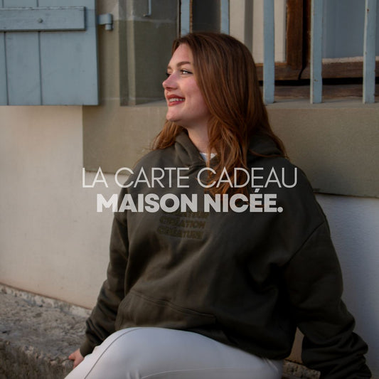 La carte cadeau Maison Nicée